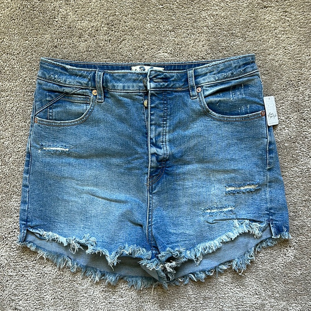 NWT free people Jean shorts